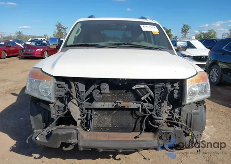 2010 Nissan Armada Platinum из США, поврежденный, VIN 5N1BA0NF3AN610154